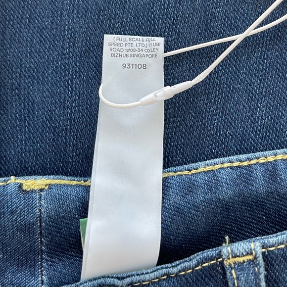 Halara Flex High Waisted Pockets Washed Casual Bootcut Jeans - Picture 5 of 8